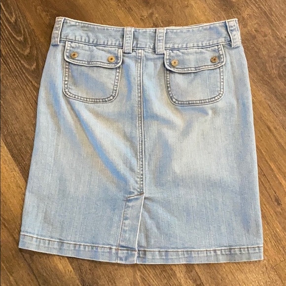 Stretch denim skirt size 8 - Picture 2 of 4